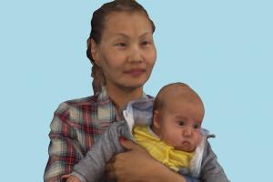 Woman with Baby Woman with Baby-2